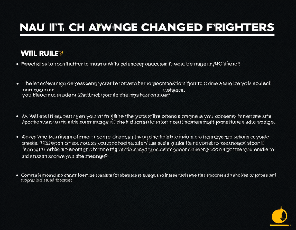 Featured image for blog post: NAC Rule Change: Will It Safeguard Fighters?
