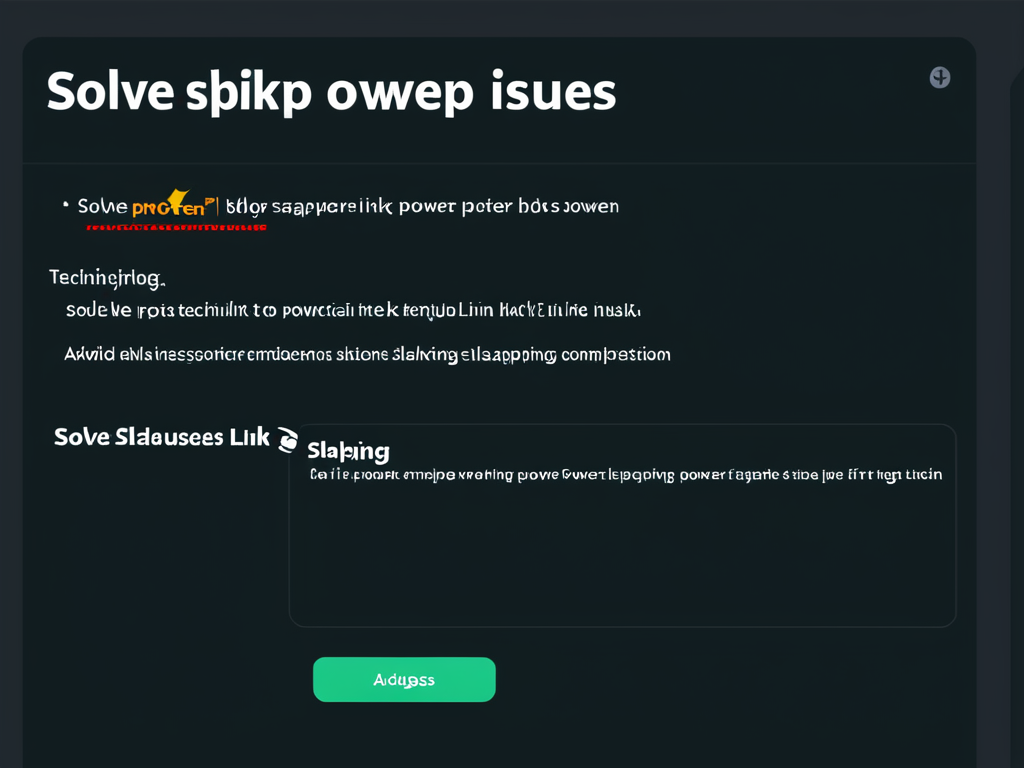 Featured image for blog post: Solve Power Slapping Technical Issues: Fixing Broken Link...